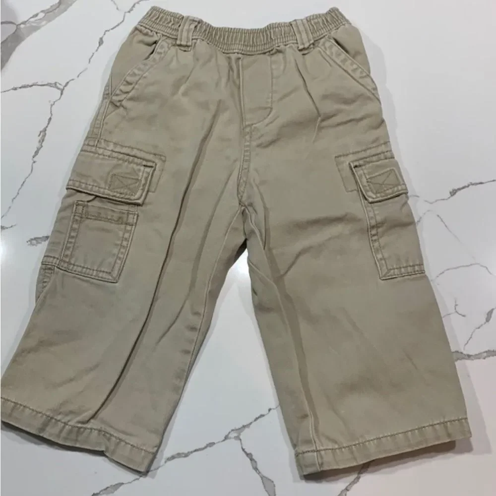 THE CHILDREN’S PLACE | Baby Boys Cargo Khaki Casual Pants 18M